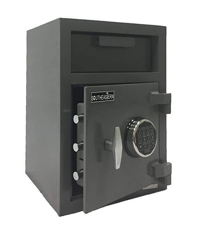 SOUTHEASTERN Cash Drop Depository Safe with Quick Digital Lock …