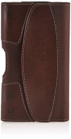 Premium Horizontal Leather Large Size Case Pouch, [Luxmo] Holster with Magnetic Closure with Belt Clip for iPhone 6s Plus/iPhone 7 Plus - Retail Packaging - #20