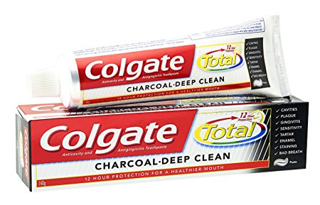 Colgate Total Charcoal Deep Clean Toothpaste 140 Grams Pack