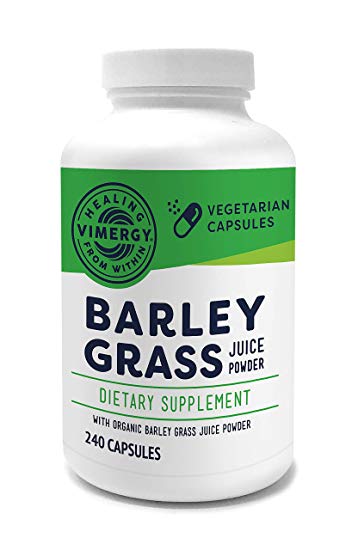 Vimergy Organic Barleygrass Juice Capsules (240 ct)