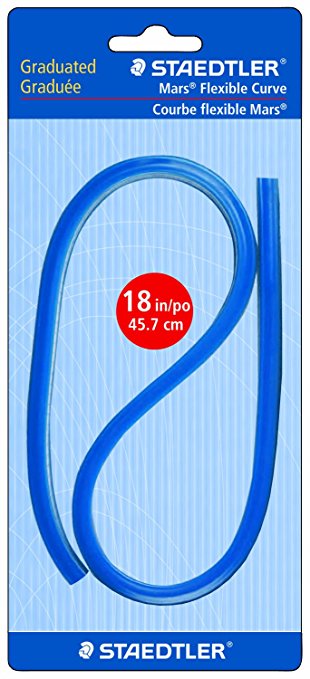 Staedtler Flexible Curve, 18'', Black 3T (97160-18BK03)