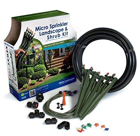 Dig GE200 Drip and Micro Sprinkler Kit, Blacks