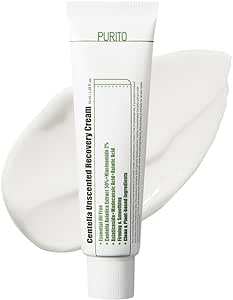 PURITO Centella Unscented Recovery Cream 50ml / 1.7 fl.oz Witch Hazel-free, Vegan, Skin barrier