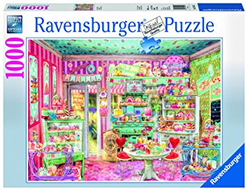 Ravensburger The Candy Shop Jigsaw Puzzle (1000 Piece)