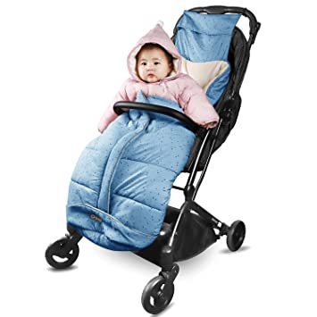 Orzbow Baby Footmuff for Stroller Winter Universal Sleeping Bags Waterproof Bunting Bag…