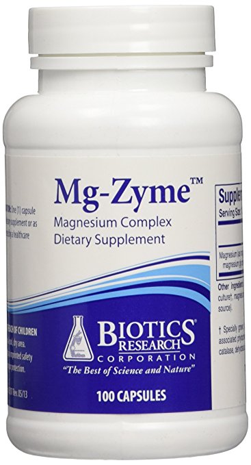 Biotics Research Mg-Zyme -- 100 Capsules