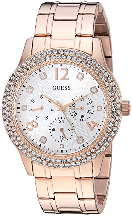 GUESS Women's Quartz Stainless Steel Casual Watch