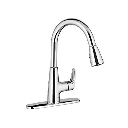 American Standard 7074300.002 Colony Pro Single-Handle Kitchen Faucet with Pull-Down Spray, Polished Chrome