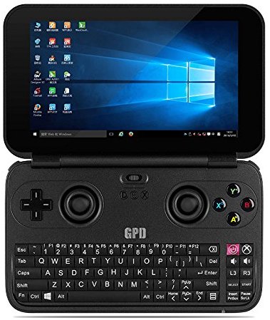 Video Game Console,Goodlife623 GPD WIN Gamepad Laptop NoteBook Tablet Mini PC Handheld Game Console 5.5'' Touch Screen 4GB/64GB( Black)