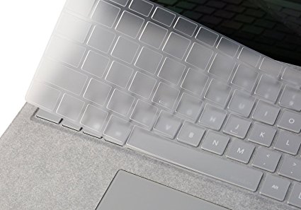 Microsoft Surface Laptop 2017 Keyboard Cover, Premium Ultra Thin Keyboard Skin for Microsoft Surface Laptop(2017) & Surface Book & Surface Book 2 13.5" and 15", Soft-Touch TPU Protective Skin