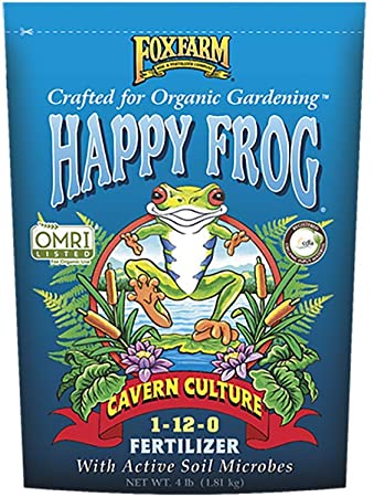 4lbs. Happy Frog Cavern Culture Organic Plant Fertilizer - New Package for 2019