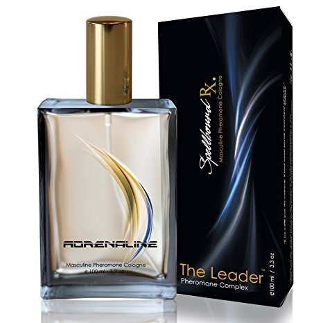 "THE LEADER" Masculine Pheromone Cologne with the "ADRENALINE" Fragrance From SpellboundRX - The Intelligent Pheromone Choice