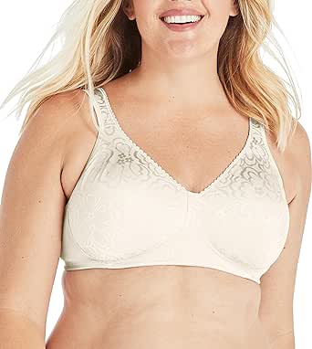 Playtex Womens 18-hour Ultimate Lift Wireless Full-coverage Bra, Single or 2-pack