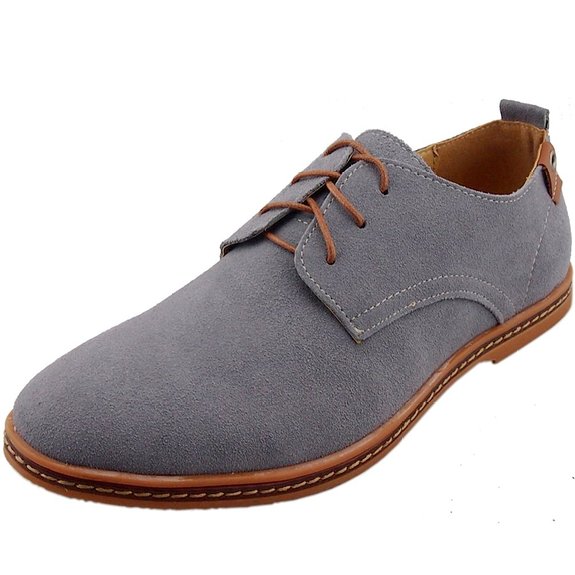 DADAWEN Men's Leather Oxford Shoe