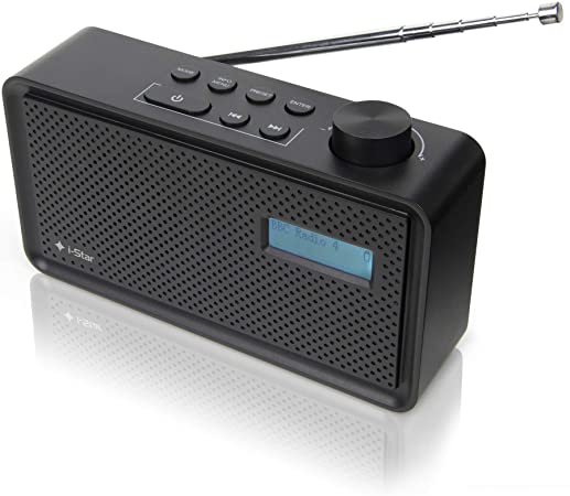 DAB/DAB  Digital & FM Radio, Portable Mains and Battery Powered DAB Radios Rechargeable Digital Radio with USB Charging