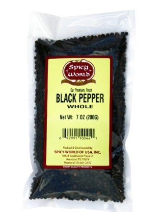 Black Peppercorns Whole 7oz