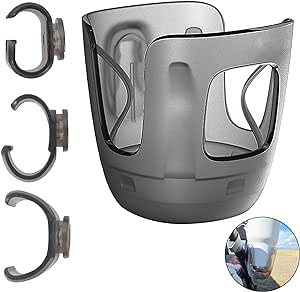 Baby Stroller Cup Holder Compatibile with Vista, Cruz, Minu Strollers Cup Holder Attachment for Vista V2, Cruz V2, Minu V2 Strollers Cup Holder Accessories