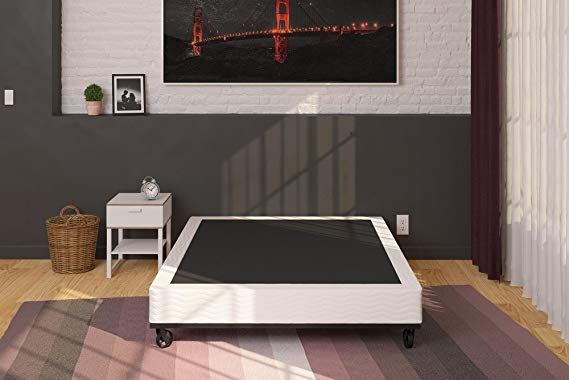 Signature Sleep Gold 7-Inch Folding Foundation and Box Spring with Cover, Queen Size Frame