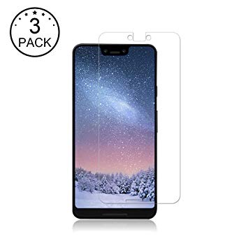 3 Pack Google Pixel 3 XL Screen Protector,BBInfinite[Case Friendly][Anti-Scratch] [HD][Anti-Fingerprint][Anti-Bubble][9H Hardness] Screen Protector Compatible Google Pixel 3 XL