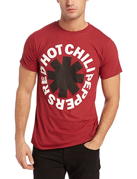 Bravado Men's Hot Chili Peppers Asterisk T-Shirt