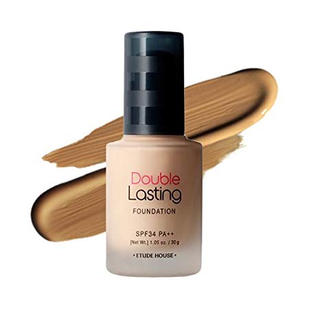 [ETUDE HOUSE] NEW Double Lasting Foundation - 30g (SPF34 PA  ) (#Amber)