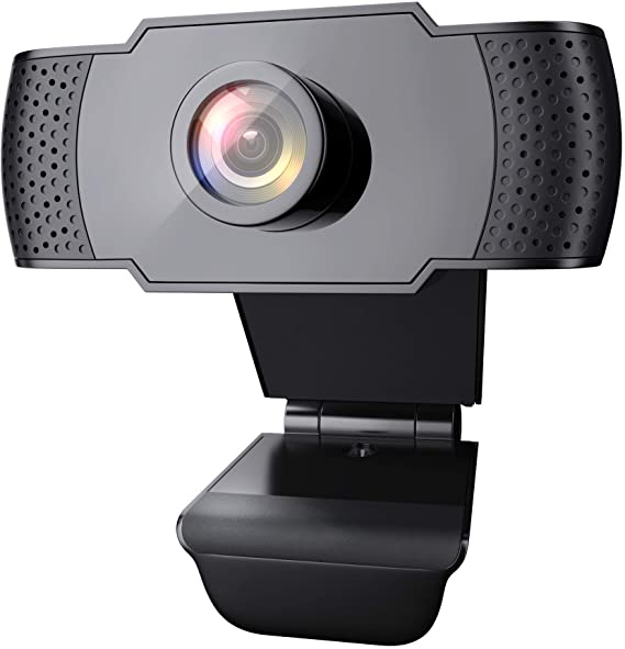 1080P Webcam with Microphone, Wansview USB 2.0 Desktop Laptop Computer Web Camera with Auto Light Correction, Plug and Play, for Windows Mac OS, for Video Streaming, Conference, Gaming, Online Classes (Renewed)