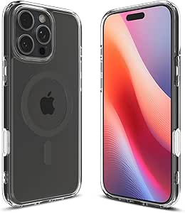 Spigen Ultra Hybrid T MagFit Designed for iPhone 16 Pro Case (2024) [Camera Control Button Coverage] [Military-Grade Protection] Compatible with MagSafe - Graphite