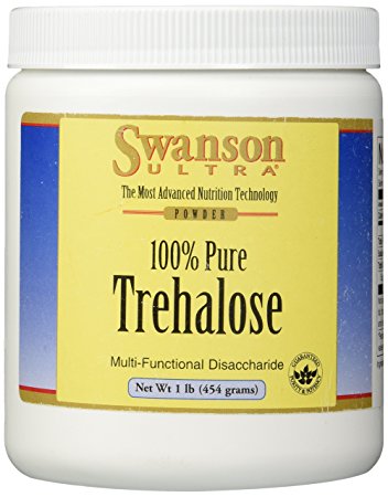 Swanson 100% Pure Trehalose 16 oz (1 lb) (454 g) Pwdr