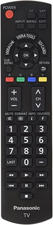 Panasonic N2QAYB000321 Remote