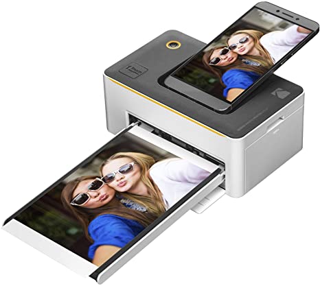 Kodak Dock Premium 4x6” Portable Instant Photo Printer, Bluetooth Edition | Full Color Photos, 4Pass & Lamination Process | Compatible with iOS, Android, and Bluetooth Devices (2021 Edition)