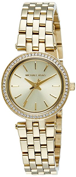 Michael Kors Watches Petite Darcy Three Hand Stainless Steel Watch