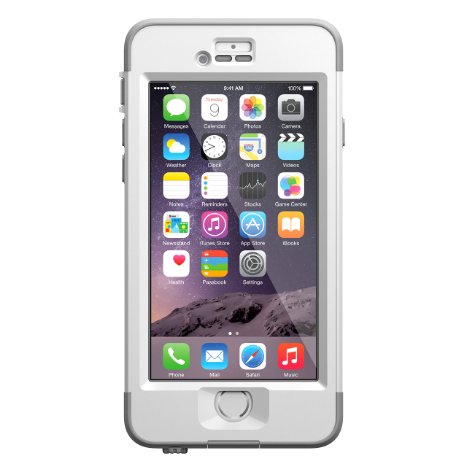 LifeProof NUUD iPhone 6 ONLY Case 47 Version Retail Packaging AVALANCHE BRIGHT WHITECOOL GREY
