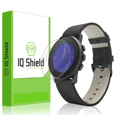 IQ Shield LiQuidSkin 6-Pack - Pebble Time Round 20mm Screen Protector and Warranty Replacements - HD Ultra Clear Film - Protective Guard - Extremely Smooth  Self-Healing  Bubble-Free Shield