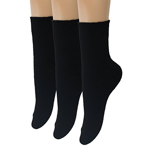 Oureamod Women Wool Blend Crew Comfort Winter Socks 3 Pack 5 Pack