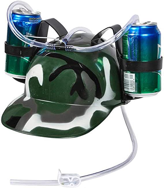 Mozlly Camoflauge Drinking Helmet Party Hat Novelty Accessories - Party Theme - Item #102004