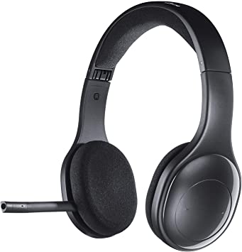 Logitech H800 Wireless Bluetooth Headsets, Hi-Definition Stereo Headphones with Noise-Cancelling Microphone, Bluetooth and USB Nano Receiver, Multi-Device, Long Battery Life, PC/Mac/Smartphone/Tablet