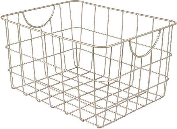 Spectrum Diversified Utility Storage Basket, Satin Nickel