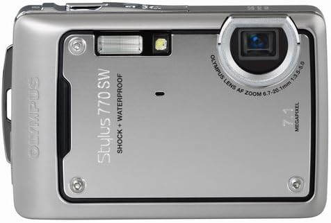 Olympus Stylus 770SW 7.1MP Digital Camera with 3x Optical Zoom (Silver)