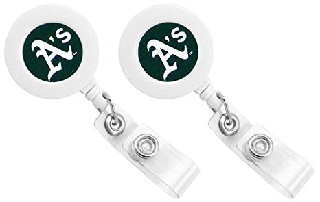 Oakland Athletics - MLB Badge Reels (2 Pack)