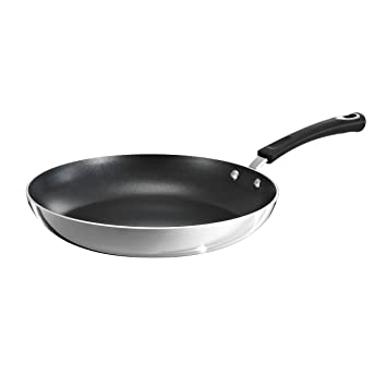 Tramontina 80132/025DS Style Aluminum Non-stick Mirror Polished Fry Pan, 12 Inch, Black, Made in USA