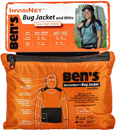 Ben's InvisiNet Bug Jacket, L/XL, Multi, one Size (0006-7221)
