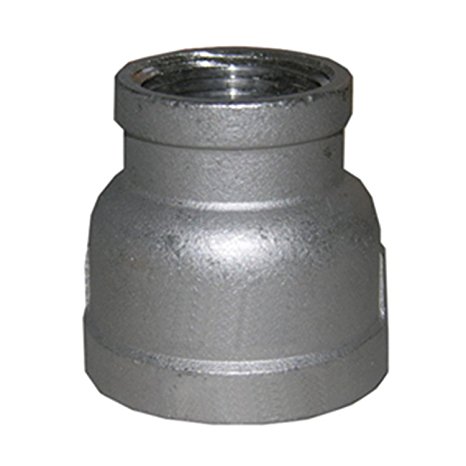 LASCO 32-2842 Stainless Steel Bell Reducer with 1 1/2-Inch Female Pipe Thread and 1-Inch Female Pipe Thread