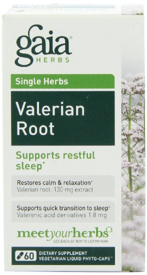 Gaia Herbs Valerian Root, 60 Liquid Phyto-Capsules