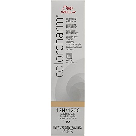 Wella Color Charm Gel Permanent Tube Haircolor - #1200/12N HIGH LIFT BLONDE