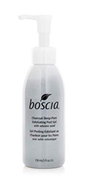 boscia Charcoal Deep-Pore Exfoliating Peel Gel with volcanic sand