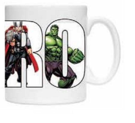 Officially Licensed Marvel Superhero and Supervillain Heat Color Change Coffee Mugs (HERO)