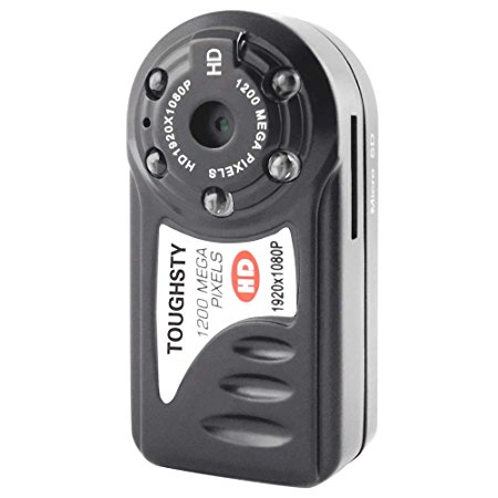 Toughsty™ 1920x1080P HD Mini DV Camcorder Hidden Camera Video Recorder Security DVR Size 45x22x16mm
