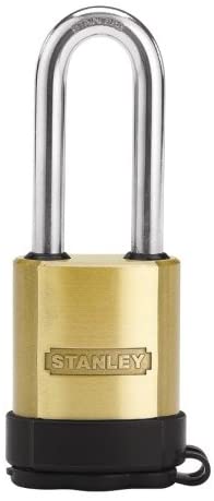 Stanley Hardware S828-202 CD8822 All-Weather Padlock in Solid Brass