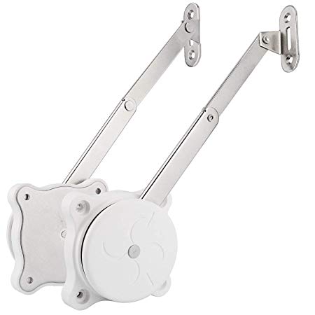 Morinbo Lid Support Hinge 50N-60N (11lbs-13lbs/1pc) Bearing Capacity Lid Soft Close Hinges for Top-Opening & Upward-Opening Lids, Sold in Pairs