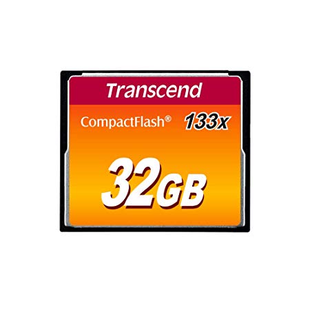 Transcend 32GB CompactFlash Memory Card 133x (TS32GCF133)